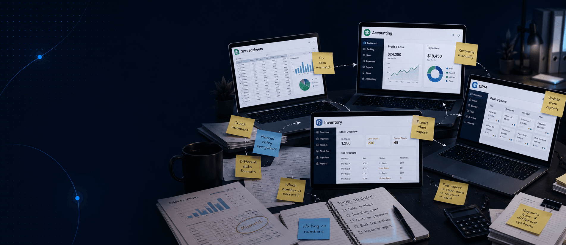 Featured image for blog post: Signs Your Business Has Outgrown QuickBooks (And What to Do). Outgrowing QuickBooks isn't about size — it's about operational complexity. Here are the real signs you've outgrown it and what to do next.
