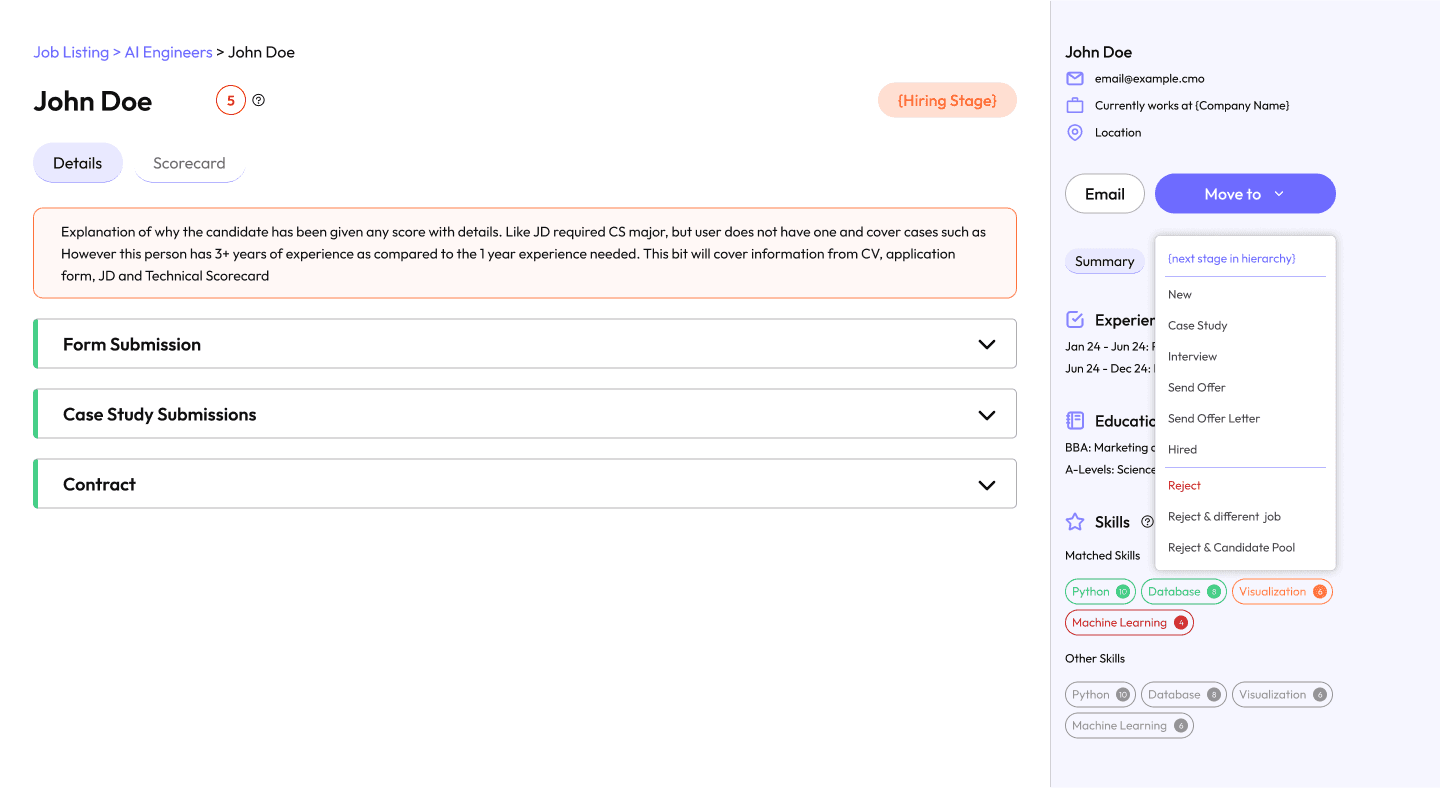 AltFind ATS product preview