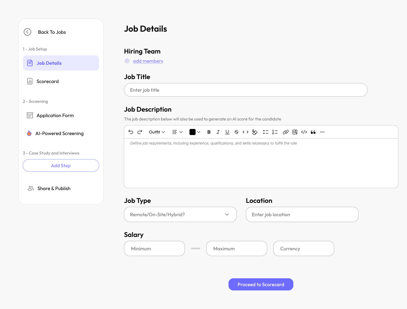Screenshot 2 of 3 — AltFind ATS